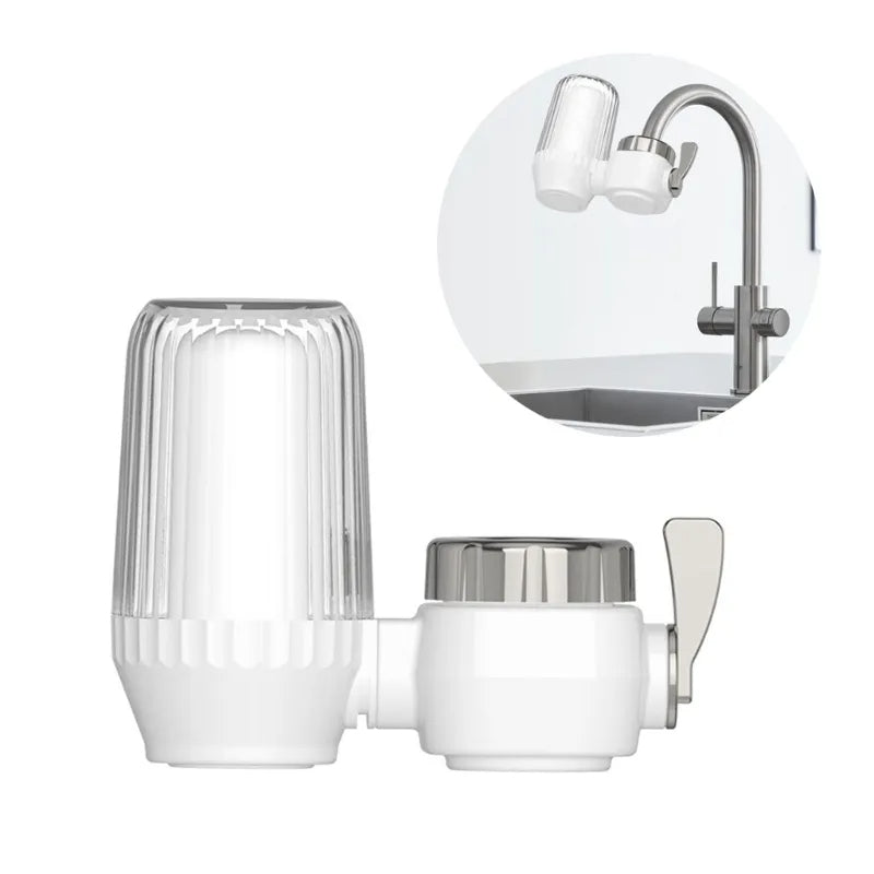 Small Faucet Tap Water Purifier | Compact Faucet-Mounted Water Filter