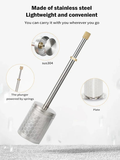 Reusable Stainless Steel Coffee & Tea Filter | Eco-Friendly Pour-Over Brewer