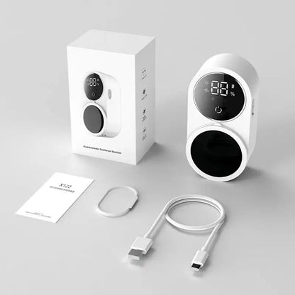 Toothbrush UV Cleaner with UV-C Sterilization, Air Drying, and Smart LED Screen | Fast Charging