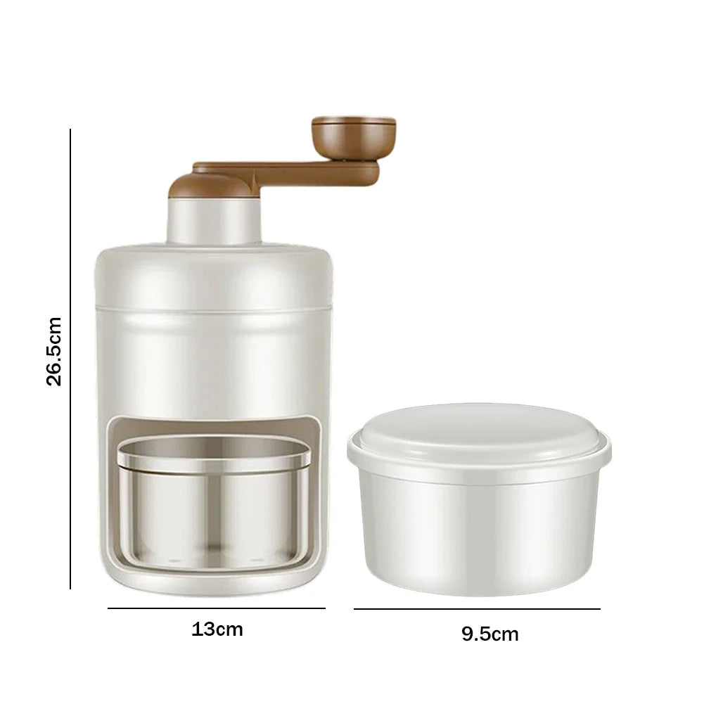 Ice Crusher Slushie Maker | Manual Shaved Ice Machine