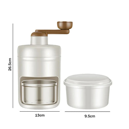 Ice Crusher Slushie Maker | Manual Shaved Ice Machine
