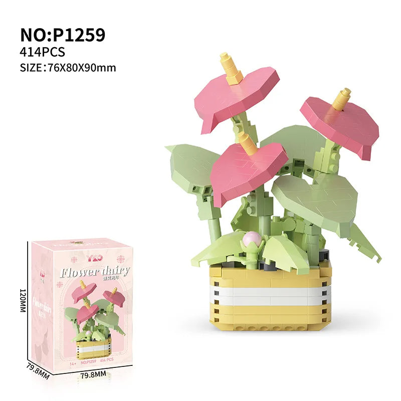 DIY Flower Bonsai Tree Garden Set 🌿