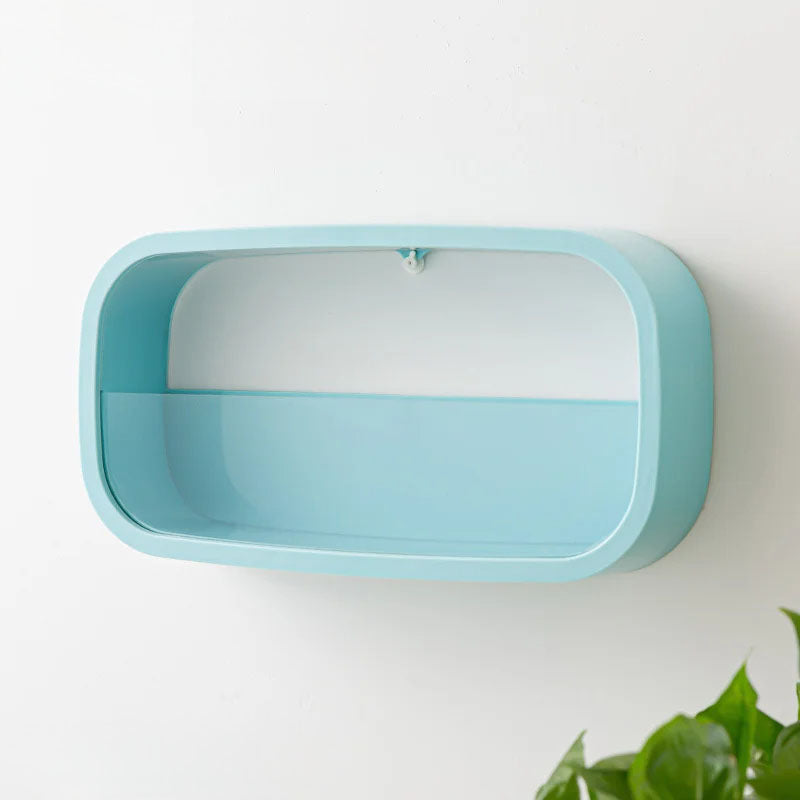 Modern Rectangle Wall-Mounted Flower Vase | Minimalist Vertical Planter for Home & Restaurants