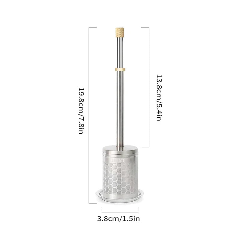 Reusable Stainless Steel Coffee & Tea Filter | Eco-Friendly Pour-Over Brewer