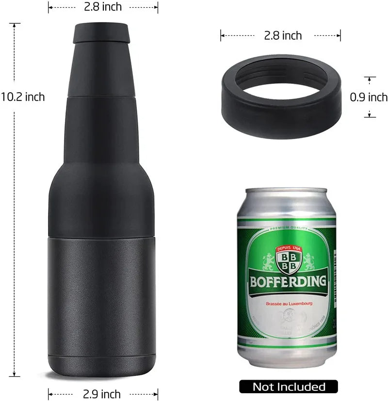 Premium 3-in-1 Beer Can Cooler & Holder | Perfect for Outdoor, Camping, and Everyday Use