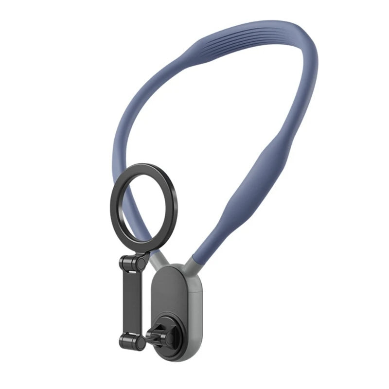Magnetic Neck Phone Mount Holder | Hands-Free Action Camera & Smartphone Bracket