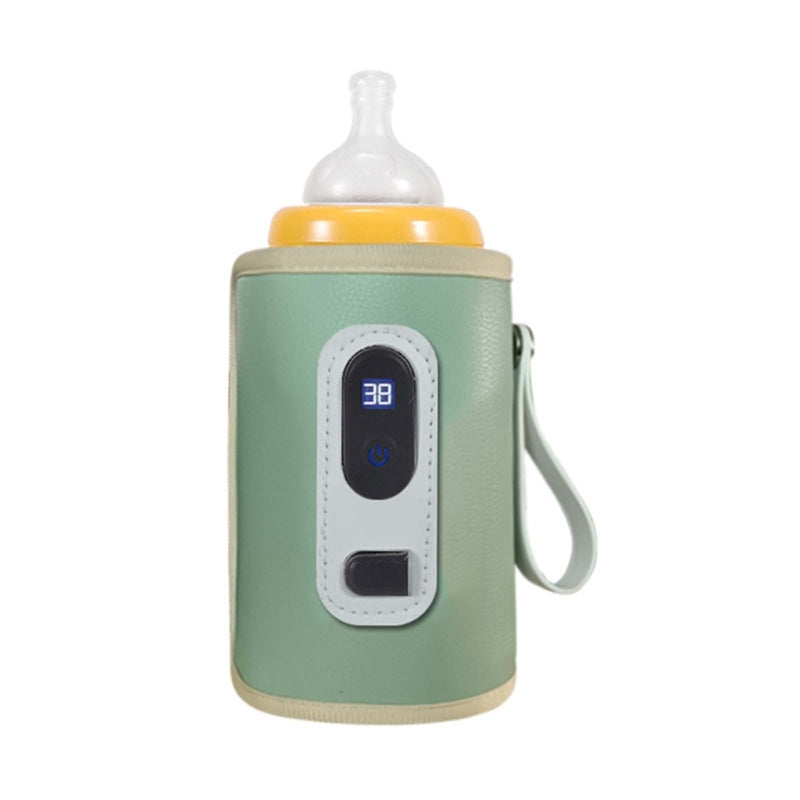 Portable Baby Bottle Warmer – USB Rechargeable, 24-Hour Heat Retention | Compatible with Most Baby Bottles