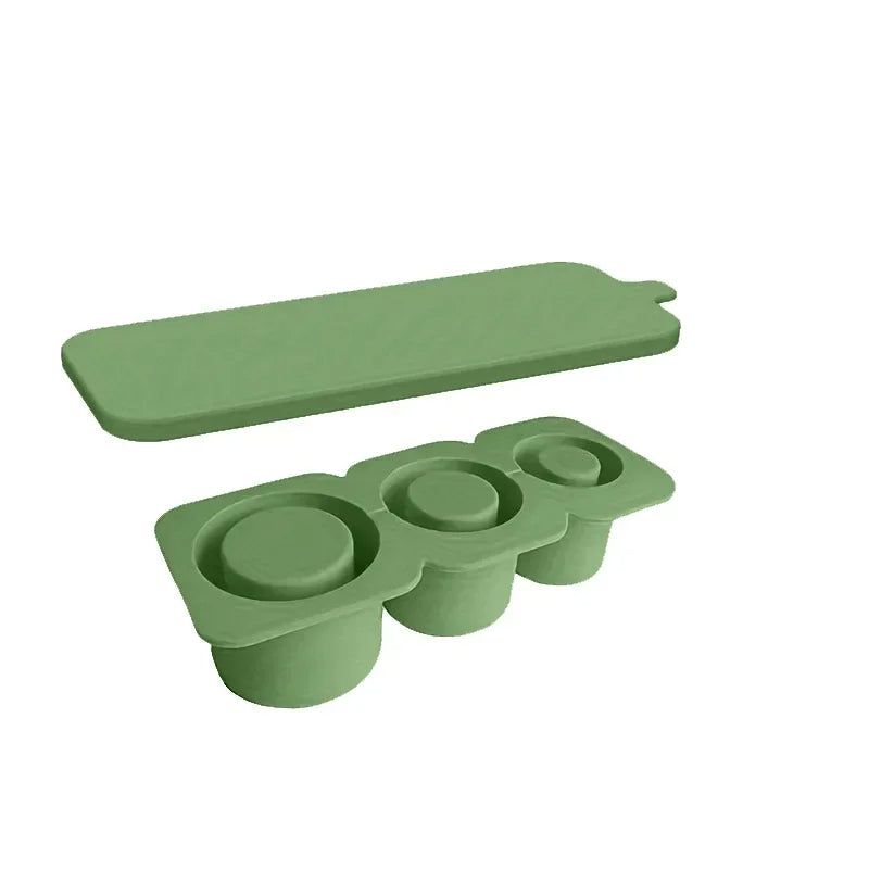 Ice Cube Maker Silicone Mold for 30-40oz Tumblers | Quick-Freeze, Easy Release, Leakproof & Reusable