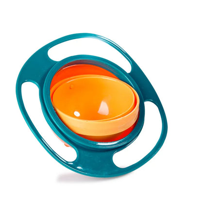 Kids Universal Gyro Bowl | 360° Spill-Proof Snack & Meal Bowl