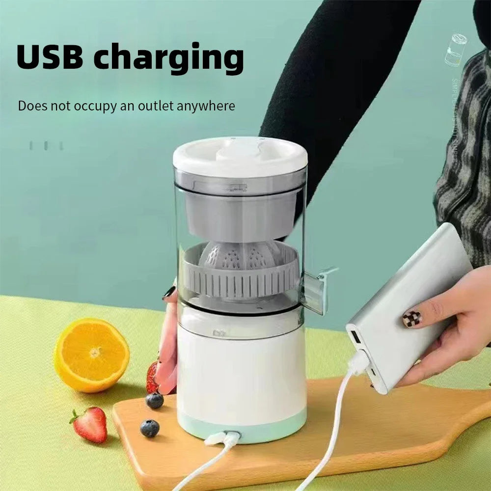 Portable Electric Juicer | Fresh Juice Anytime, Anywhere!