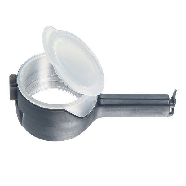 Reusable Bag Clip Snack Sealer with Spray Nozzle | Moisture-Proof Food Storage Solution