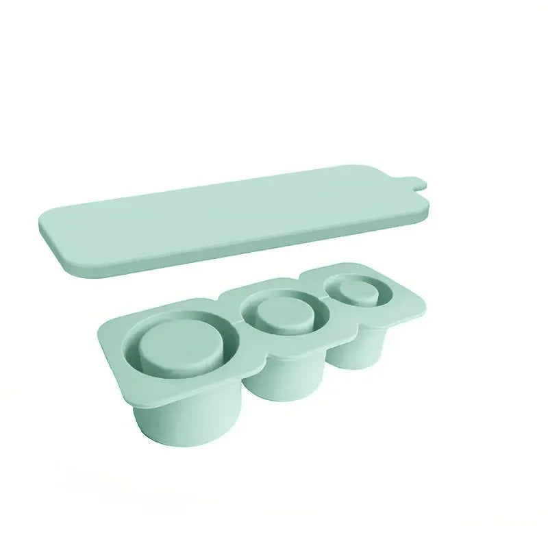 Ice Cube Maker Silicone Mold for 30-40oz Tumblers | Quick-Freeze, Easy Release, Leakproof & Reusable