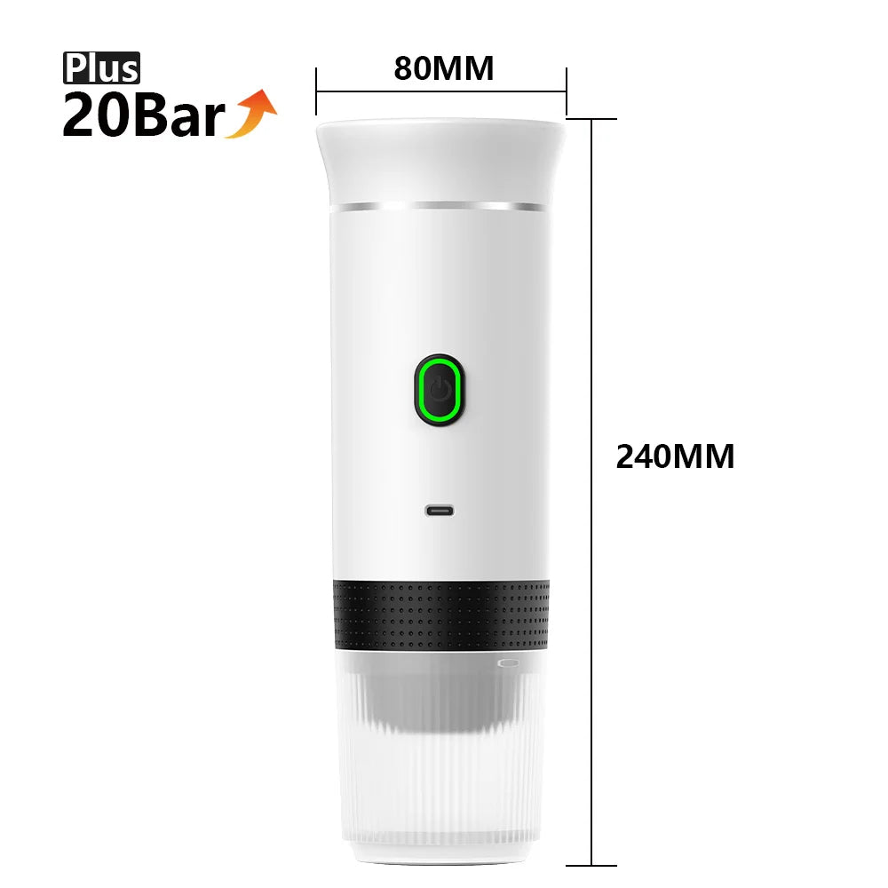 Portable Coffee Maker | Brew Fresh Coffee Anytime, Anywhere