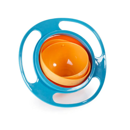 Kids Universal Gyro Bowl | 360° Spill-Proof Snack & Meal Bowl