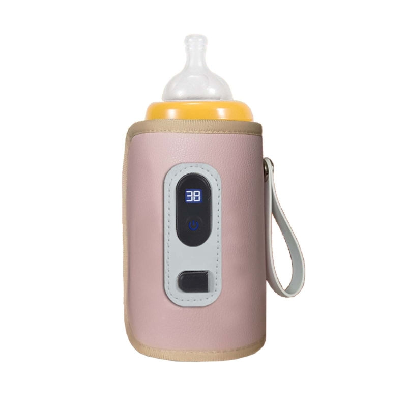 Portable Baby Bottle Warmer – USB Rechargeable, 24-Hour Heat Retention | Compatible with Most Baby Bottles