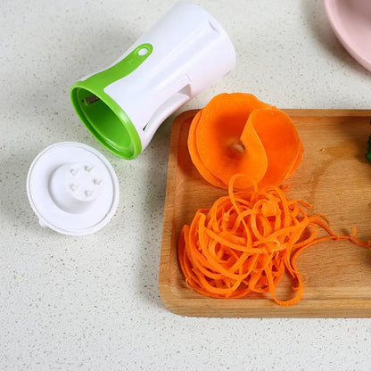 Vegetable Spiralizer - Premium Spiral Slicer | Durable Handheld Veggie Cutter